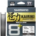 Shimano Pletená Šňůra Kairiki 8+ Steel Gray 0,13mm 9,1kg 150m – Sleviste.cz