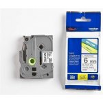 Brother TZE-211 bílá černá 6 mm – Sleviste.cz