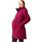 Mamalila zimní vlněný kabát růžový – Zboží Dáma