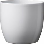Soendgen Keramik Keramický květináč Basel lesklý 16 cm bílý – Hledejceny.cz