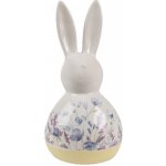 Keramická dekorace králíček s květy 12*10*23 cm – Hledejceny.cz