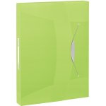 Esselte Box na spisy s gumičkou Jumbo Vivida, Vivida zelená, 40 mm, A4, PP – Hledejceny.cz