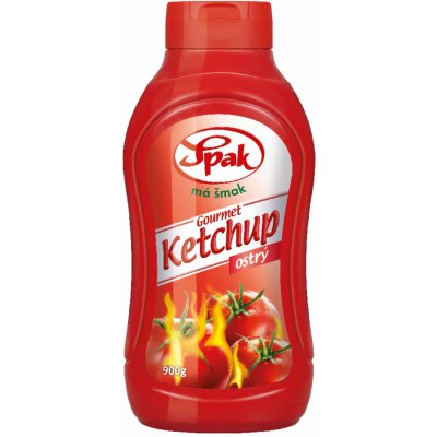 Spak Gourmet ketchup 900 g ostrý – Zboží Dáma