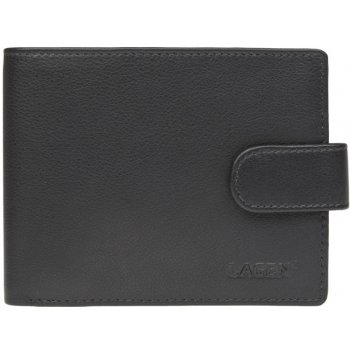 Lagen Pánská tmavě kožená peněženka Dark Brown C 22 L hnědá