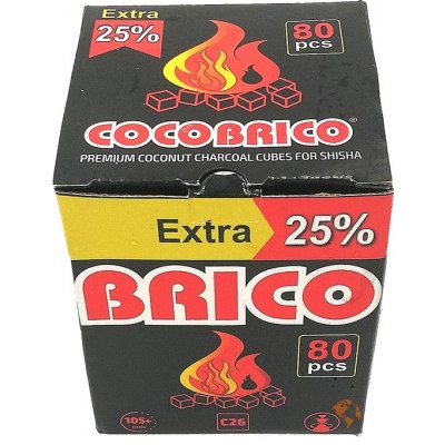 CocoBrico C26 kokosové uhlíky brikety pro vodní dýmky 1kg – Zboží Dáma