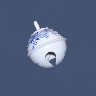 Český porcelán Vánoční ozdoba rolnička- cibulový porcelán 70779 – Zboží Dáma