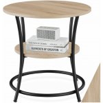 Tectake Saint louis 55 x 56 cm industrial světlé dřevo dub sonoma – Zbozi.Blesk.cz
