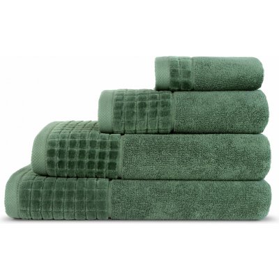 Darré ručníky a osušky CASA VIVA lesní zelená GOTS 30 x 50 cm – Zboží Mobilmania