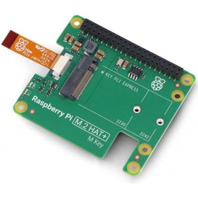 RASPBERRY PI M.2 HAT+ rozšiřující Raspberry Pi RB-M2-HAT01 – Zboží Dáma