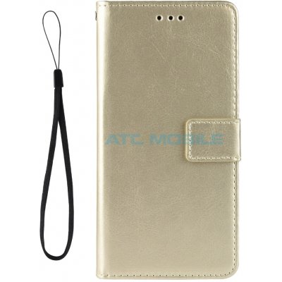 Pouzdro Shield4U Realme 8i RMX3151 Horse Texture zlaté – Zboží Živě