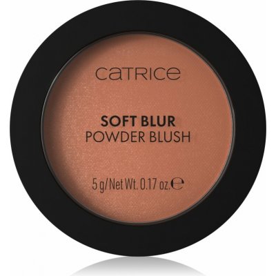 Catrice Soft Blur Powder Brush pudrová tvářenka s matným efektem 050 Born to blonze 5 g – Zboží Dáma