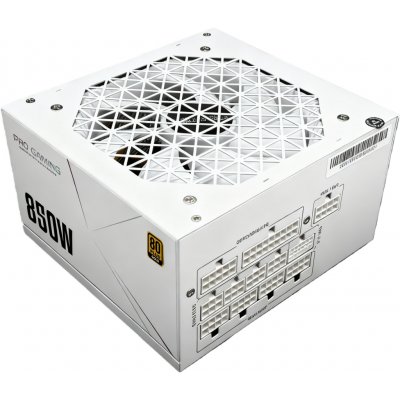 ProGaming GM White Series 850W 80 PLUS Gold – Zbozi.Blesk.cz