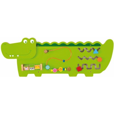 Viga nástěnná hra Krokodýl 91 cm zelená