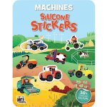 Hra se silikonovými samolepkami traktory – Zboží Dáma
