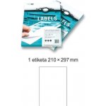 S&K LABEL Samolepící etiketa 210x297 mm 100 archů – Hledejceny.cz
