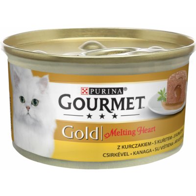 Gourmet Gold Melting heart s om uvnitř kuře 85 g