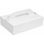 WIMEX s.r.o. WIMEX s.r.o. Nosič na zákusky (PAP) bílý 27 x 18 x 8 cm [50 ks] – Zboží Dáma