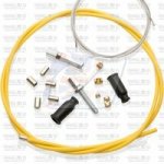 Lanko plynu univerzální sada Venhill U01-4-100-YE 6mm VNĚJŠÍ průměr (1.35m) žlutá