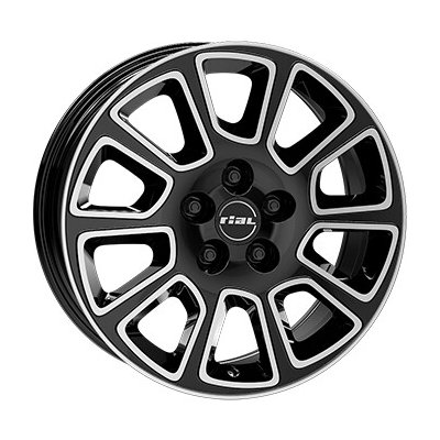 RIAL TRANSPORTER 2 7.5x18 5x160 ET50 black gloss polished – Hledejceny.cz