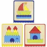 Goki Hmatová hra puzzle didaktická pomůcka – Zboží Dáma