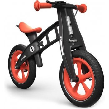 First Bike Limited Edition s brzdou + zvonek oranžové