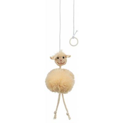 Trixie Ovečka plyšová na gumičce 20 cm – Zboží Dáma