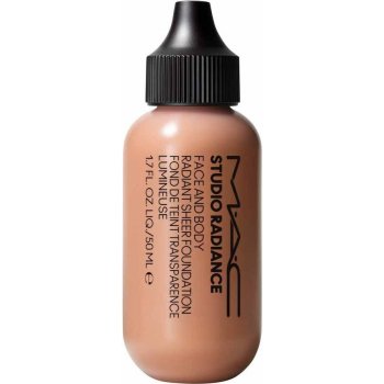 MAC Studio Radiance Face and Body Radiant Sheer Foundation lehký make-up na obličej a tělo W3 50 ml