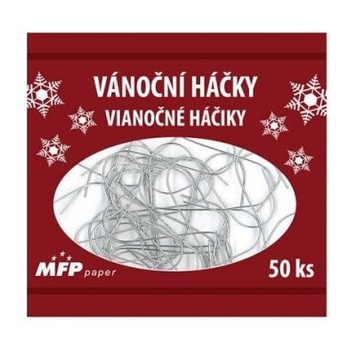 Háčky vánoční 50 ks – Hledejceny.cz