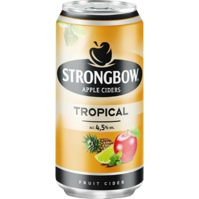 Strongbow Tropical cider 4,5% 4 x 440 ml (plech) – Hledejceny.cz