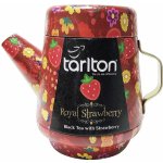 Tarlton Tea Pot Royal Strawberry Black Tea plech 100 g – Hledejceny.cz