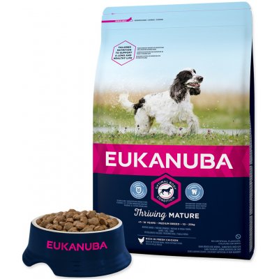 Eukanuba Mature & Senior Medium 3 kg – Zbozi.Blesk.cz