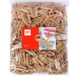 Apli dřevěné kolíčky na prádlo 25 x 3 mm barevné 45 ks – Zboží Dáma