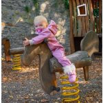 Esito Rostoucí zimní softshellová kombinéza Snow antique pink – Zboží Dáma