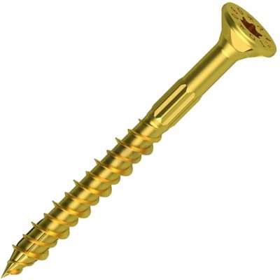 Vrut do dřevostavby RAPID 4,5x50/30 TORX zinek žlutý – Sleviste.cz