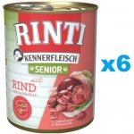 Rinti Kennerfleisch Senior Hovězí 6 x 800 g – Hledejceny.cz