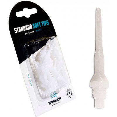 WINDSON Plastové hroty STANDARD 25mm, 30 ks - Bílá – Zboží Dáma