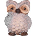 MagicHome Vánoční figurka Sova terakota 9x8x9,5 cm – Hledejceny.cz