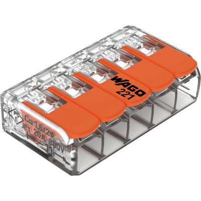 Wago Compact 5x4 s páčkou – Sleviste.cz