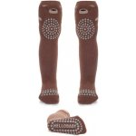 Be Snazzy Dětské nadkolenky s protiskluzem ABS 1 pár Hnědá – Zbozi.Blesk.cz