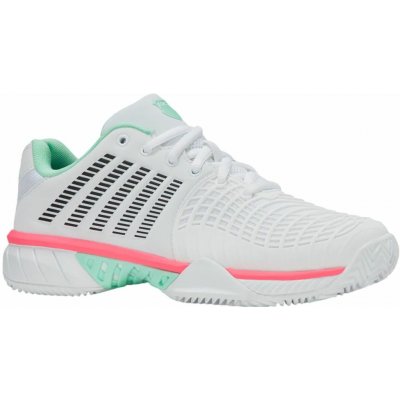 K-Swiss Express Light 3 Clay white/neon mint/neon pastel pink – Hledejceny.cz