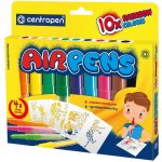 Centropen Air Pens Rainbow 1500 10 ks – Zboží Mobilmania