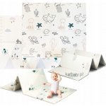 Oboustranná skládací pěnová podložka pro děti XXL Vodní svět – Sleviste.cz