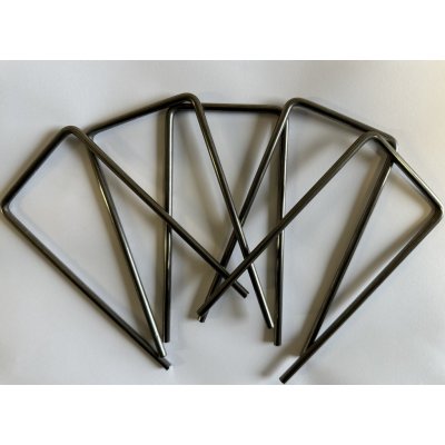 GTEX U-TR PROFI Kotvící ocelová skoba 15cm x 7,5cm x 15cm - Ø 5mm - 50ks 1507515050 – Sleviste.cz