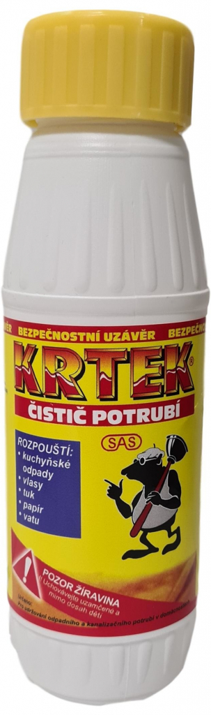 Krtek čistič potrubí 270 g od 39 Kč - Heureka.cz