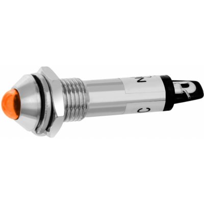 Onpira Signální kontrolka 12 V a 24 V LED Oranžová, 12 V – Zboží Mobilmania