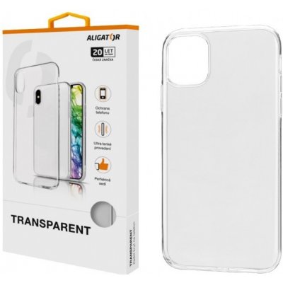 Pouzdro Aligator TRANSPARENT ALIGATOR Apple iPhone 11 Pro Max – Zboží Mobilmania