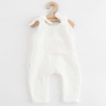 New Baby Kojenecké mušelínové lacláčky Soft dress béžová – Zboží Mobilmania