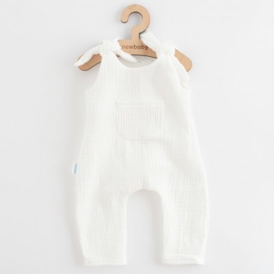 New Baby Kojenecké mušelínové lacláčky Soft dress béžová – Hledejceny.cz