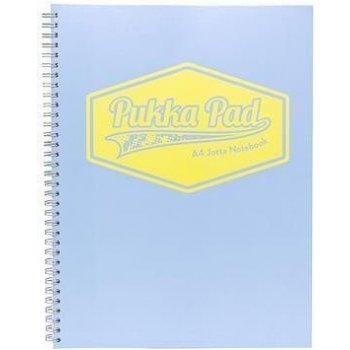 Pukka Pad Spirálový sešit Electra project book, modrá, A5, linkovaný, 100 listů