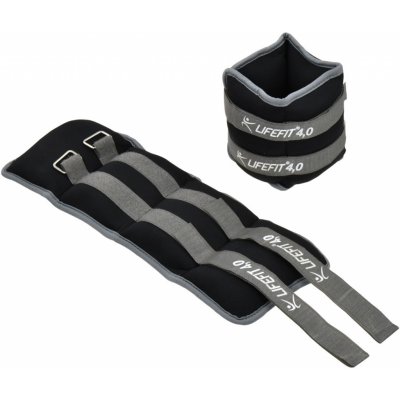 LIFEFIT Neoprenová zátěž kotník/zápěstí S2 2 x 4 kg – Zboží Dáma